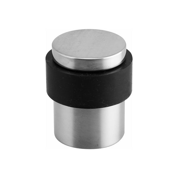 Eclipse - Precision 30mm Solid Stainless Steel Buffered Floor Door Stop - Polished Stainless Steel - 34494 - Choice Handles