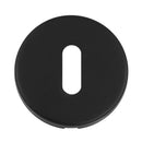 Eclipse - Precision 52x8mm Stainless Steel Standard Keyway Escutcheon - Black - 34915 - Choice Handles