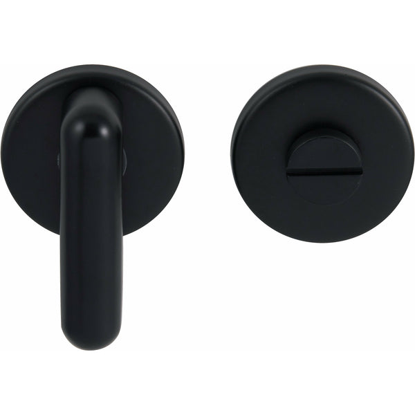 Eclipse - Precision Bathroom 52x8mm Stainless Steel Disabled Thumbturn & Release - Black - 34922 - Choice Handles