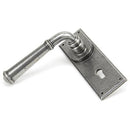 From The Anvil - Regency Lever Lock set - Pewter Patina - 45125 - Choice Handles