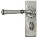From The Anvil - Regency Lever Bathroom Set - Pewter Patina - 45127 - Choice Handles