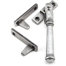From The Anvil - Locking Night-Vent Regency Fastener - Pewter Patina - 45137 - Choice Handles
