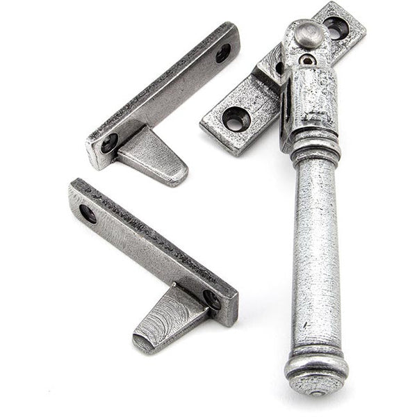 From The Anvil - Locking Night-Vent Regency Fastener - Pewter Patina - 45137 - Choice Handles