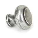 From The Anvil - Regency Cabinet Knob - Large - Pewter Patina - 45150 - Choice Handles