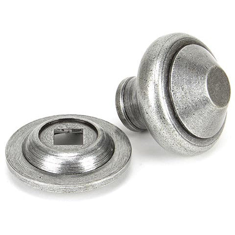 From The Anvil - Centre Door Knob - Pewter Patina - 45155 - Choice Handles