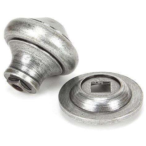 From The Anvil - Centre Door Knob - Pewter Patina - 45155 - Choice Handles