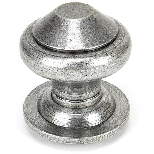 From The Anvil - Centre Door Knob - Pewter Patina - 45155 - Choice Handles