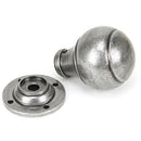 From The Anvil - Regency Mortice/Rim Knob Set - Pewter Patina - 45156 - Choice Handles