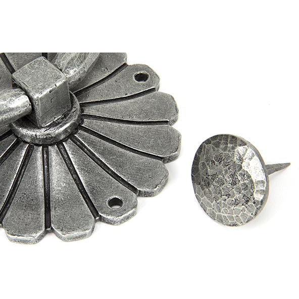 From The Anvil - Shropshire Door Knocker - Pewter Patina - 45207 - Choice Handles