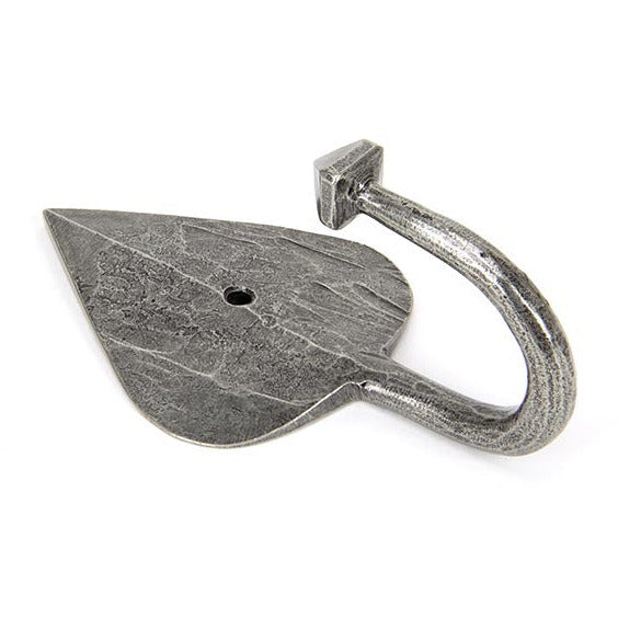 From The Anvil - Shropshire Coat Hook - Pewter Patina - 45233 - Choice Handles