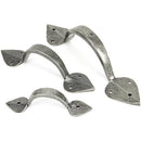 From The Anvil - Small Shropshire Pull Handle - Pewter Patina - 45245 - Choice Handles