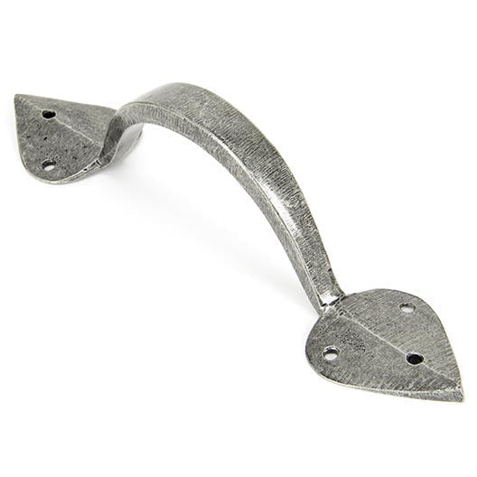 From The Anvil - Large Shropshire Pull Handle - Pewter Patina - 45247 - Choice Handles