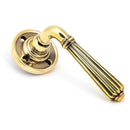 From The Anvil - Hinton Lever on Rose Set - Aged Brass - 45309 - Choice Handles