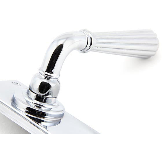 From The Anvil - Hinton Lever Latch Set - Polished Chrome - 45317 - Choice Handles