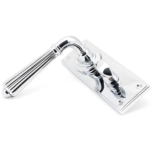 From The Anvil - Hinton Lever Bathroom Set - Polished Chrome - 45318 - Choice Handles