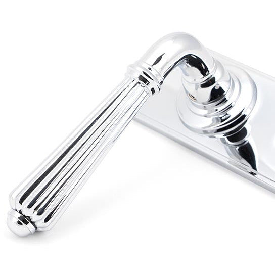 From The Anvil - Hinton Lever Bathroom Set - Polished Chrome - 45318 - Choice Handles