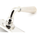 From The Anvil - Hinton Lever Latch Set - Polished Nickel - 45323 - Choice Handles