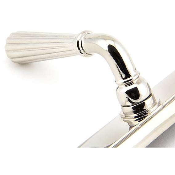 From The Anvil - Hinton Slimline Lever Espag. Lock Set - Polished Nickel - 45326 - Choice Handles