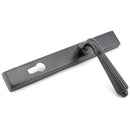 From The Anvil - Hinton Slimline Lever Espag. Lock Set - Aged Bronze - 45332 - Choice Handles