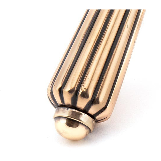From The Anvil - Hinton Lever Latch Set - Polished Bronze - 45335 - Choice Handles
