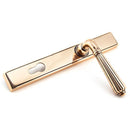 From The Anvil - Hinton Slimline Lever Espag. Lock Set - Polished Bronze - 45338 - Choice Handles