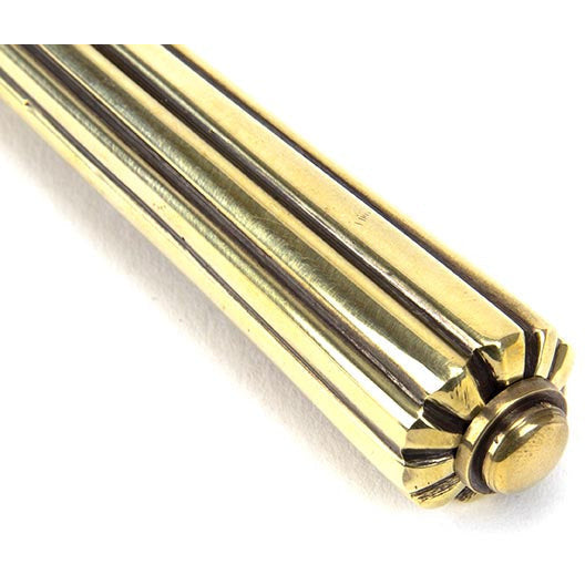 From The Anvil - Night-Vent Locking Hinton Fastener - Aged Brass - 45344 - Choice Handles