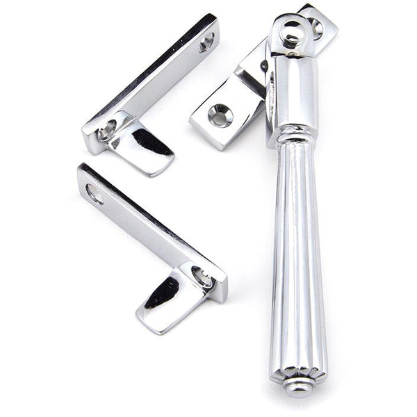 From The Anvil - Night-Vent Locking Hinton Fastener - Polished Chrome - 45345 - Choice Handles