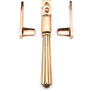 From The Anvil - Night-Vent Locking Hinton Fastener - Polished Bronze - 45348 - Choice Handles