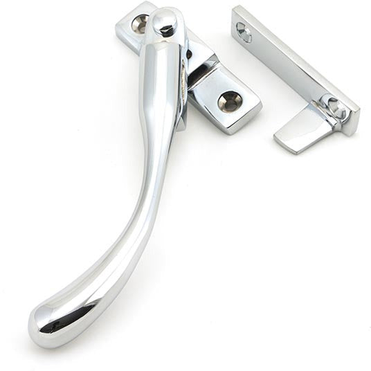 From The Anvil - Night-Vent Locking Peardrop Fastener - LH - Polished Chrome - 45394 - Choice Handles