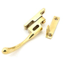 From The Anvil - Night-Vent Locking Peardrop Fastener - LH - Polished Brass - 45396 - Choice Handles