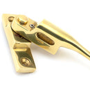 From The Anvil - Night-Vent Locking Peardrop Fastener - LH - Polished Brass - 45396 - Choice Handles