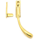 From The Anvil - Night-Vent Locking Peardrop Fastener - RH - Polished Brass - 45397 - Choice Handles