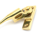 From The Anvil - Night-Vent Locking Peardrop Fastener - RH - Polished Brass - 45397 - Choice Handles