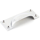From The Anvil - Art Deco Drawer Pull - Polished Chrome - 45402 - Choice Handles
