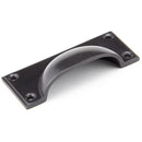 From The Anvil - Art Deco Drawer Pull - Aged Bronze - 45403 - Choice Handles
