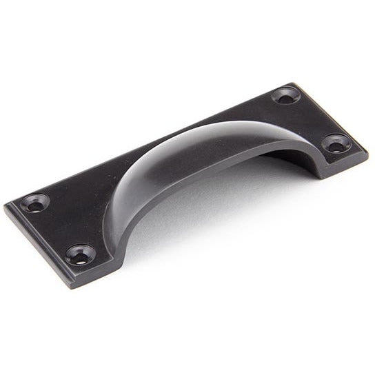 From The Anvil - Art Deco Drawer Pull - Aged Bronze - 45403 - Choice Handles