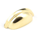 From The Anvil - Regency Concealed Drawer Pull - Polished Brass - 45410 - Choice Handles