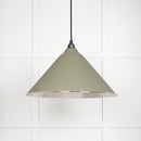 From The Anvil - Hockley Pendant in Tump - Hammered Nickel - 45433TU - Choice Handles