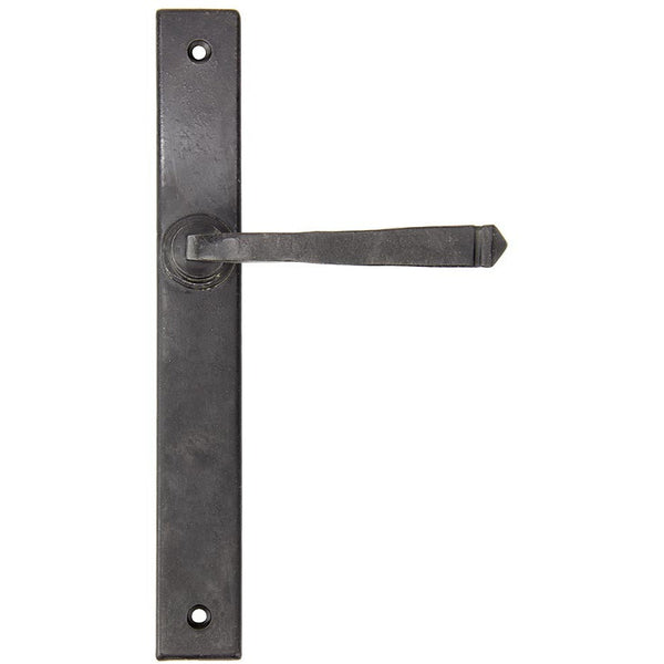 From The Anvil - Avon Slimline Lever Latch Set - External Beeswax - 45447 - Choice Handles