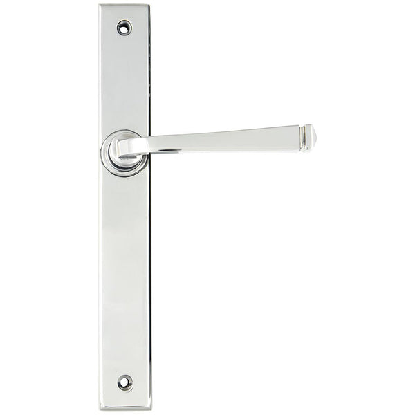 From The Anvil - Avon Slimline Lever Latch Set - Polished Chrome - 45450 - Choice Handles