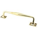 From The Anvil - 300mm Art Deco Pull Handle - Aged Brass - 45456 - Choice Handles