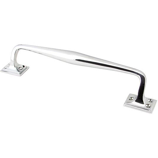 From The Anvil - 300mm Art Deco Pull Handle - Polished Chrome - 45457 - Choice Handles