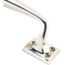 From The Anvil - 300mm Art Deco Pull Handle - Polished Nickel - 45458 - Choice Handles