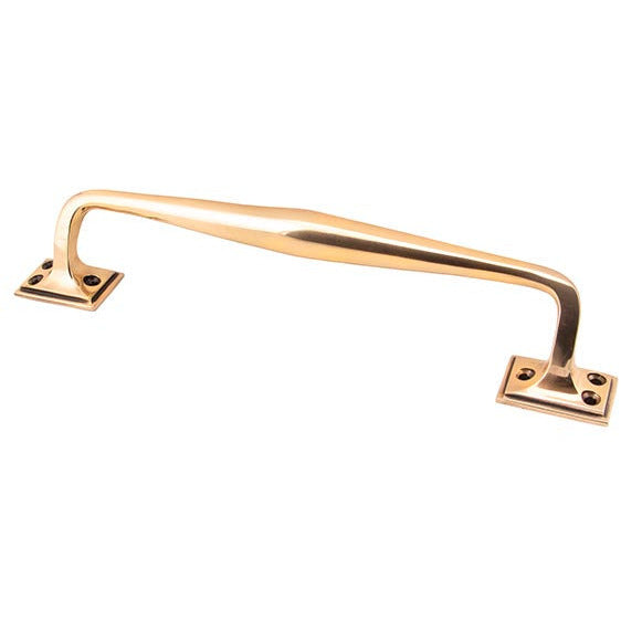 From The Anvil - 300mm Art Deco Pull Handle - Polished Bronze - 45460 - Choice Handles