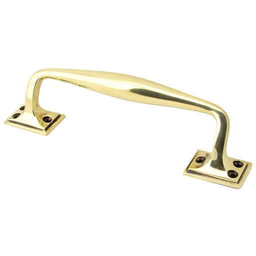 From The Anvil - 230mm Art Deco Pull Handle - Aged Brass - 45461 - Choice Handles