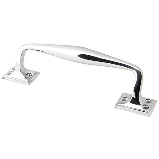From The Anvil - 230mm Art Deco Pull Handle - Polished Chrome - 45462 - Choice Handles