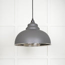 From The Anvil - Harborne Pendant in Bluff - Hammered Nickel - 45472BL - Choice Handles