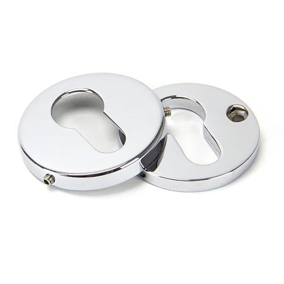 From The Anvil - 52mm Regency Concealed Escutcheon - Polished Chrome - 45475 - Choice Handles