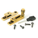 From The Anvil - Prestbury Quadrant Fastener - Narrow - Aged Brass - 45479 - Choice Handles