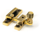 From The Anvil - Beehive Quadrant Fastener - Narrow - Aged Brass - 45480 - Choice Handles